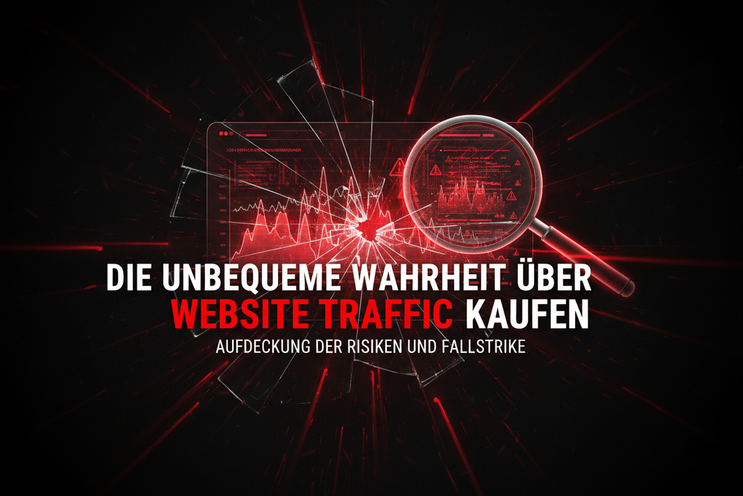 Traffic kaufen: Die unbequeme Wahrheit, bevor Sie Geld verbrennen