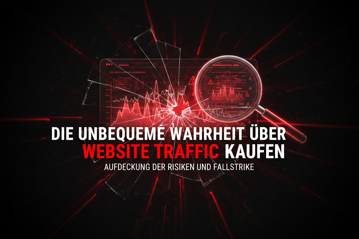 Traffic kaufen: Die unbequeme Wahrheit, bevor Sie Geld verbrennen